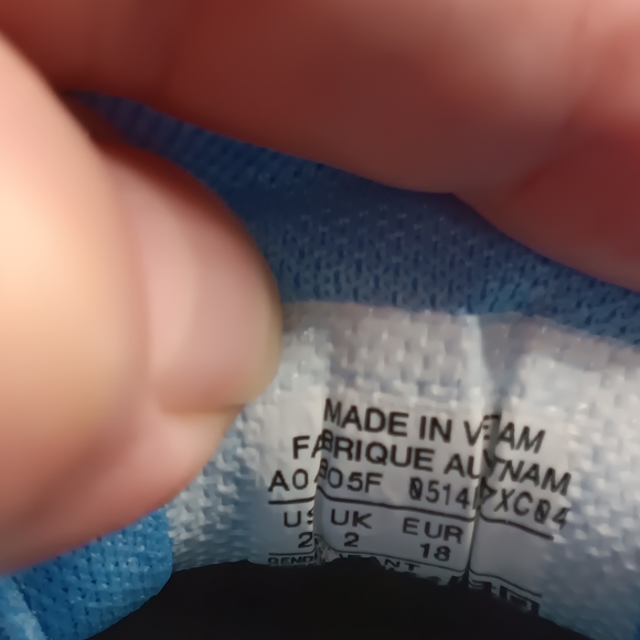 Converse All Stars Baby Blue Sneakers Size 2...so Cute! - Picture 5 of 5